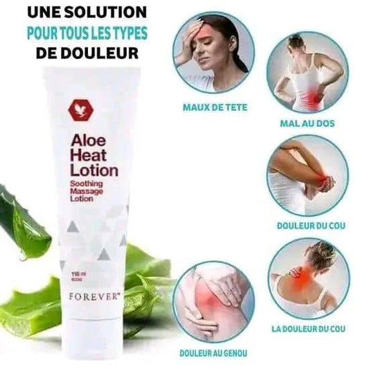 🔥 FOREVER HEAT LOTION – Soulagement rapide et naturel pour vos douleurs du quotidien !
